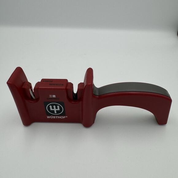 Wüsthof 2-Stage Knife Sharpener Coarse Fine Edge Tool for Santoku & Chef Knives - Picture 6 of 7